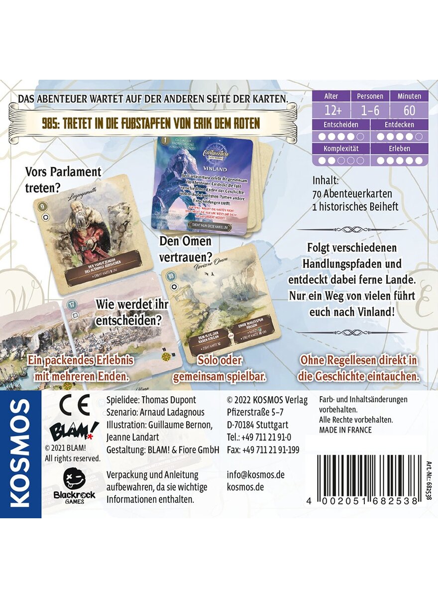 Auf diesem Bild sehen Sie das Produktbild 2 f�r SPIEL CARTAVENTURA VINLAND