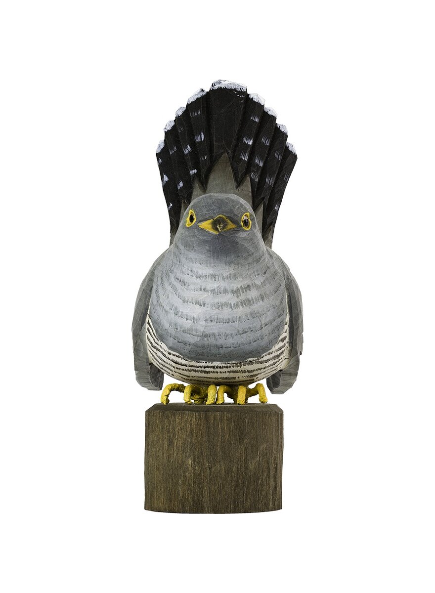 Auf diesem Bild sehen Sie das Produktbild 2 fr DECOBIRD KUCKUCK - HANDGE- SCHNITZTER VOGEL AUS HOLZ