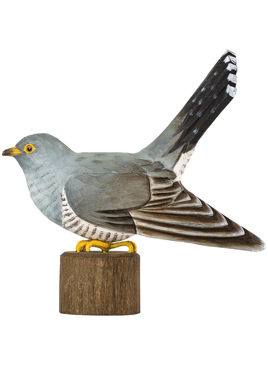 Auf diesem Bild sehen Sie das Produktbild 3 fr DECOBIRD KUCKUCK - HANDGE- SCHNITZTER VOGEL AUS HOLZ