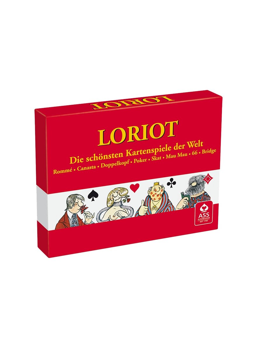 Auf diesem Bild sehen Sie das Produktbild 1 f�r SPIELKARTEN LORIOT