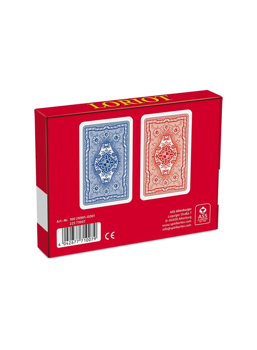 Auf diesem Bild sehen Sie das Produktbild 2 f�r SPIELKARTEN LORIOT