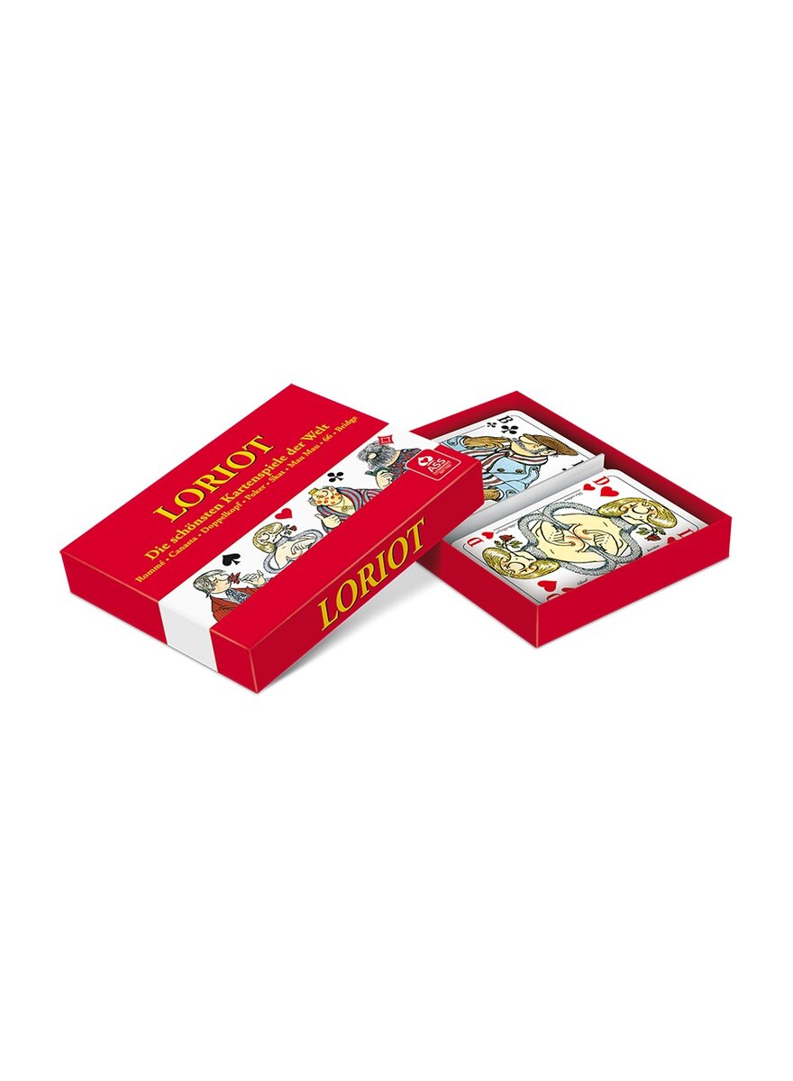 Auf diesem Bild sehen Sie das Produktbild 3 f�r SPIELKARTEN LORIOT