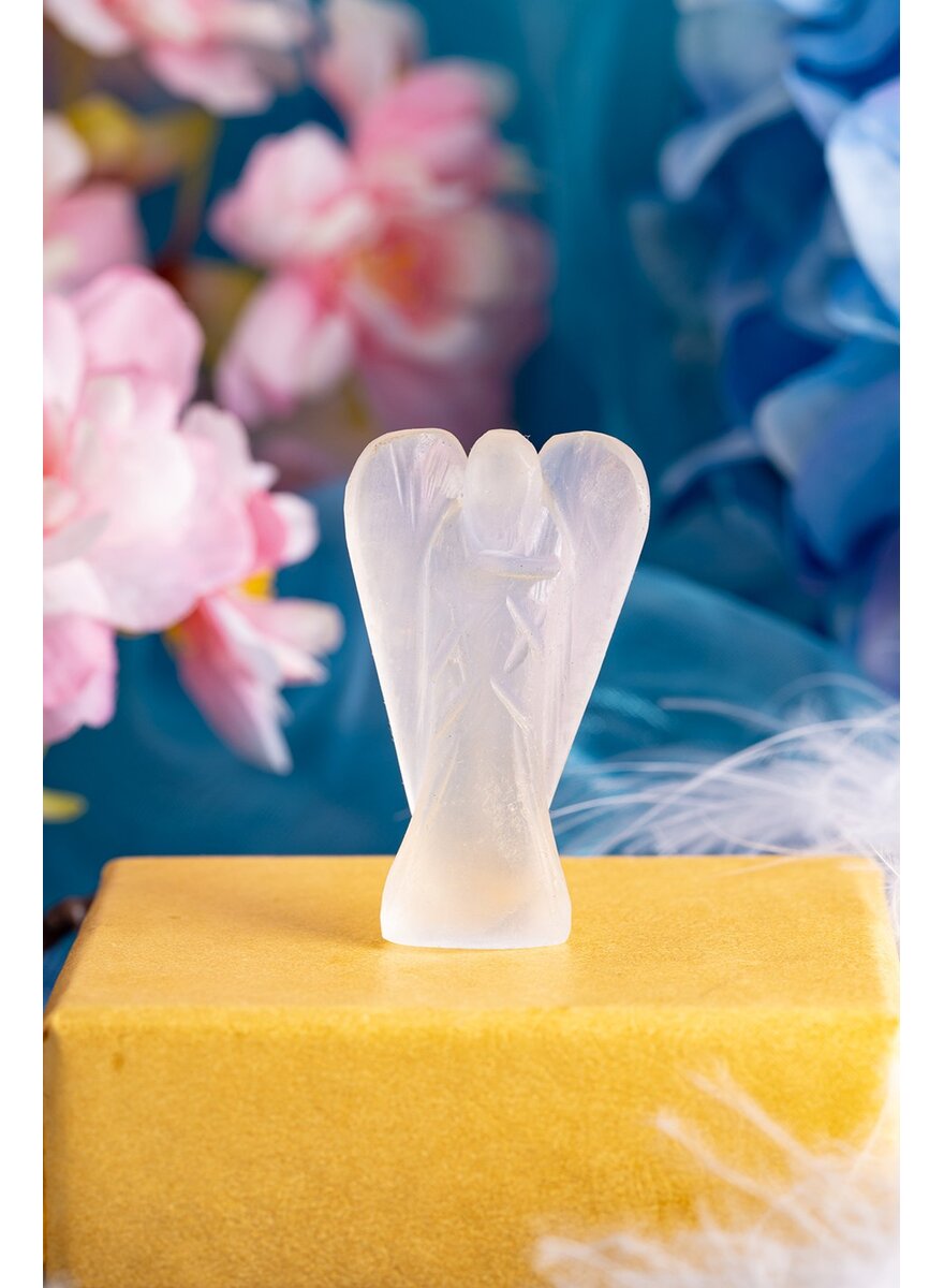 Auf diesem Bild sehen Sie das Produktbild 2 f�r ENGELCHEN AUS WEI�EM SELENIT