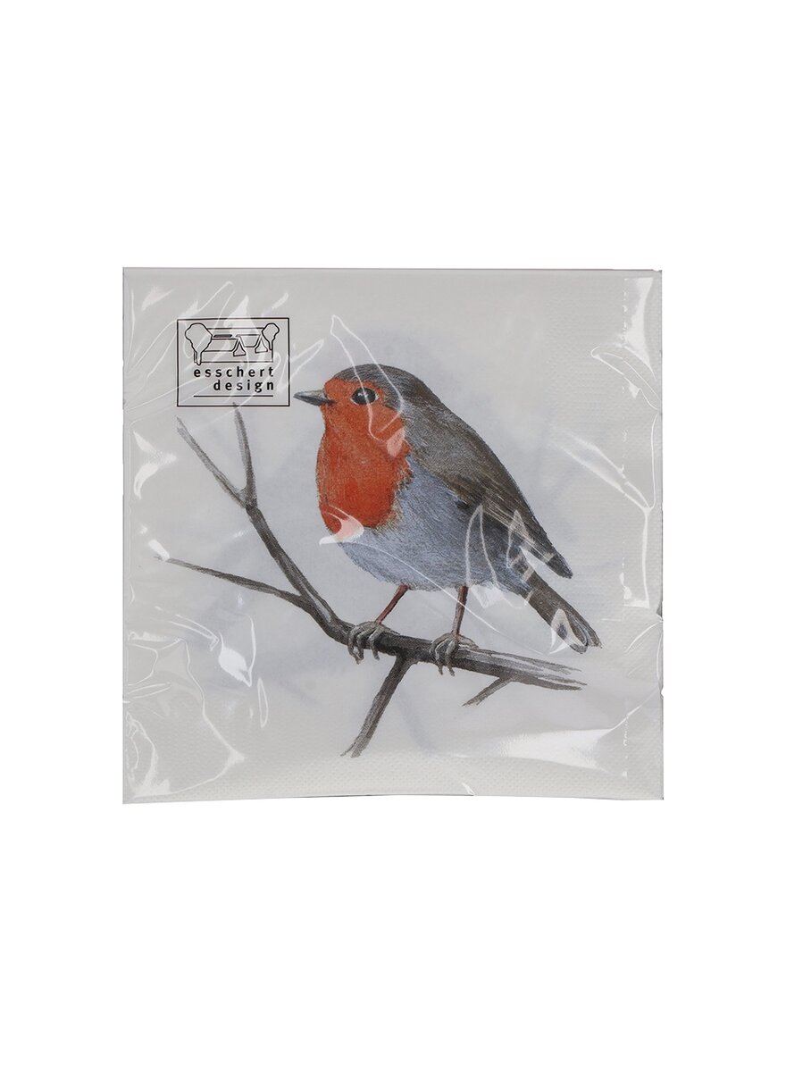 Auf diesem Bild sehen Sie das Produktbild 3 f�r PAPIERSERVIETTEN ROTKEHLCHEN  20ER PACK