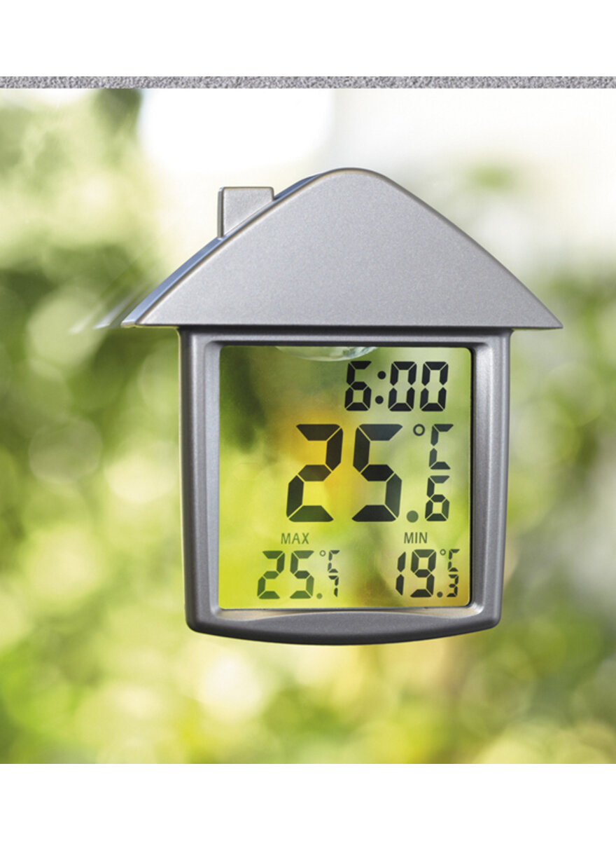 Auf diesem Bild sehen Sie das Produktbild 1 f�r DIGITALES FENSTERTHERMOMETER