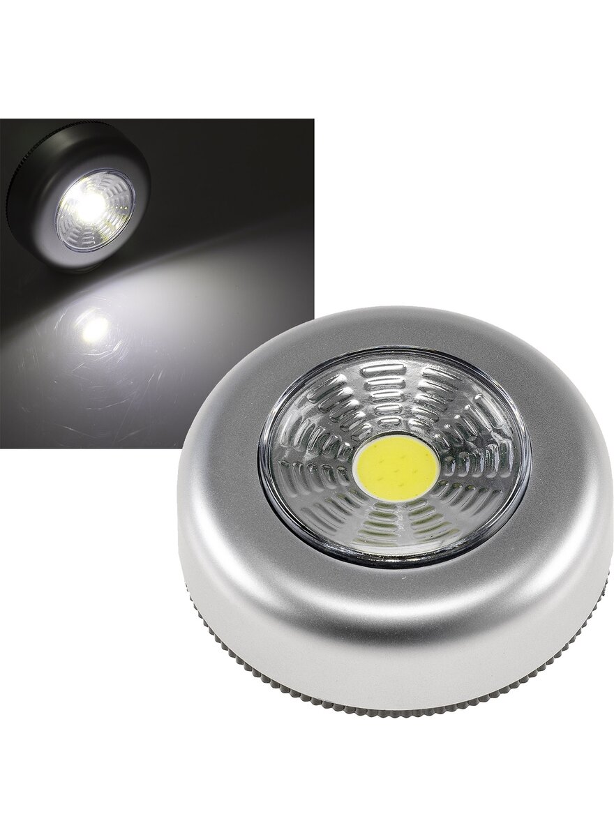 Auf diesem Bild sehen Sie das Produktbild f�r 5 LED KLEBELEUCHTE CTK-1 COB