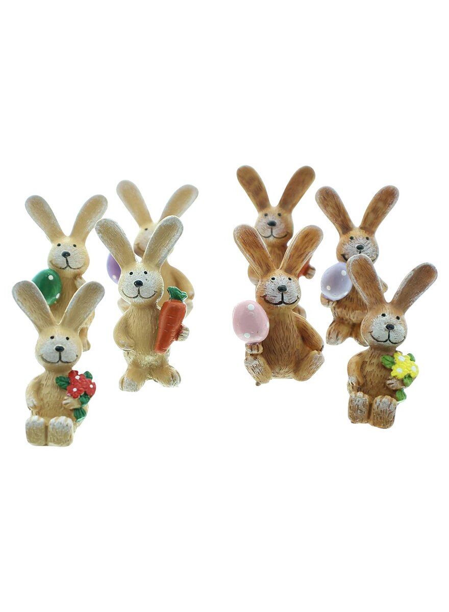 Auf diesem Bild sehen Sie das Produktbild 4 f�r FIGUREN HASENBANDE 8ER-SET