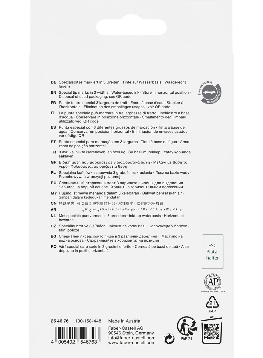 Auf diesem Bild sehen Sie das Produktbild 2 f�r TEXTMARKER METALLIC 6ER-SET