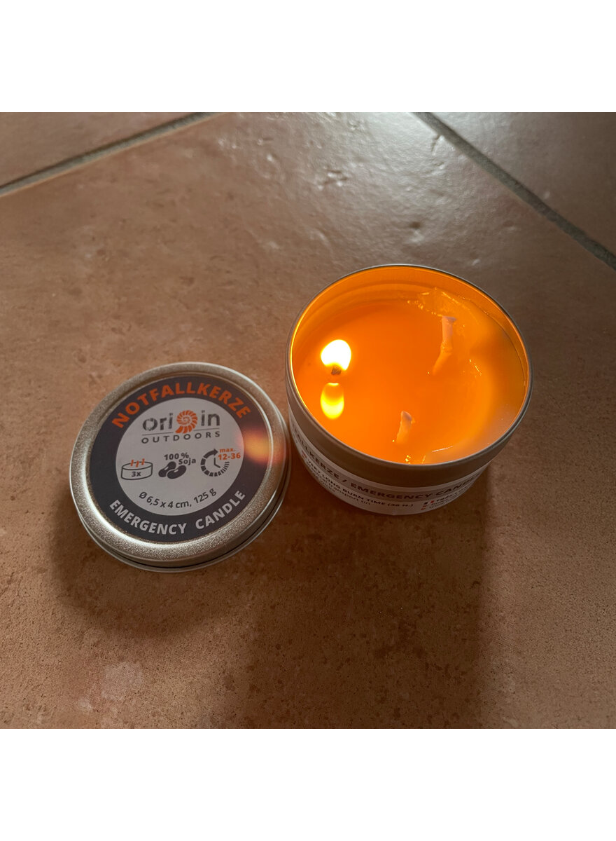 Auf diesem Bild sehen Sie das Produktbild 4 f�r NOTFALLKERZE MIT DREI DOCHTEN