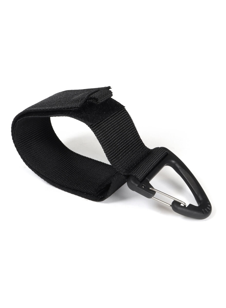 Auf diesem Bild sehen Sie das Produktbild 2 f�r UNIVERSALSCHLAUFE M. KARABINER 3ER-SET