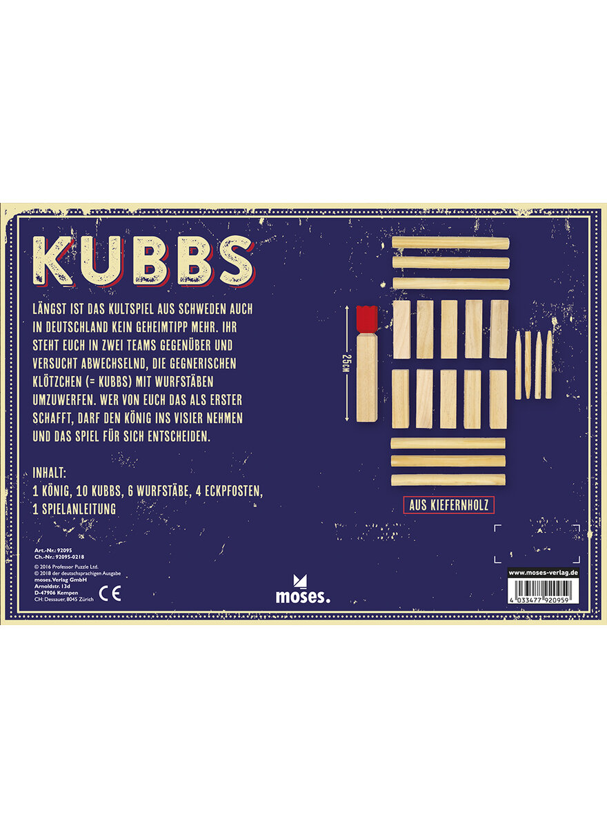 Auf diesem Bild sehen Sie das Produktbild 3 f�r KUBBS WIKINGERSPIEL