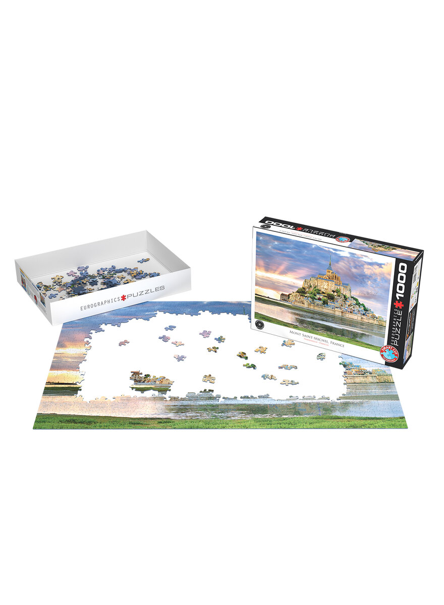 Auf diesem Bild sehen Sie das Produktbild 2 f�r PUZZLE MONT SAINT-MICHEL 1000 TEILE
