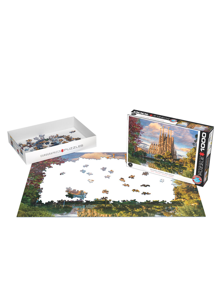 Auf diesem Bild sehen Sie das Produktbild 2 f�r PUZZLE SAGRADA FAMILIA BARCELONA 1000 TEILE