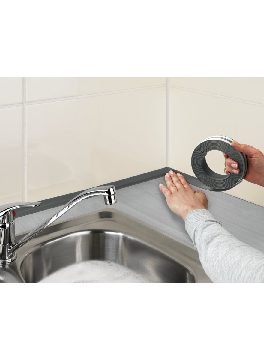 Auf diesem Bild sehen Sie das Produktbild 2 f�r ARBEITSFL�CHEN-ABDICHTBAND GRAU - 4 M X 2,8 CM