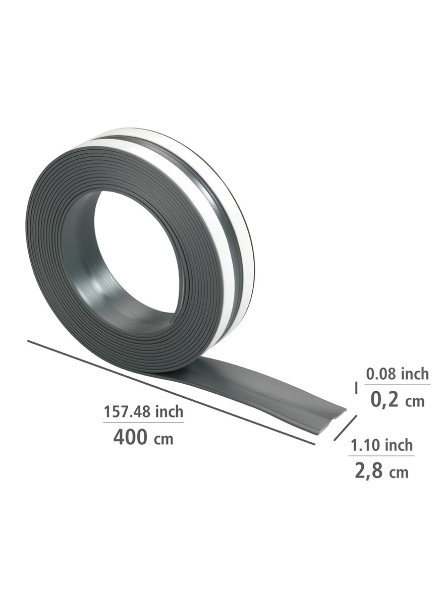 Auf diesem Bild sehen Sie das Produktbild f�r 5 ARBEITSFL�CHEN-ABDICHTBAND GRAU - 4 M X 2,8 CM