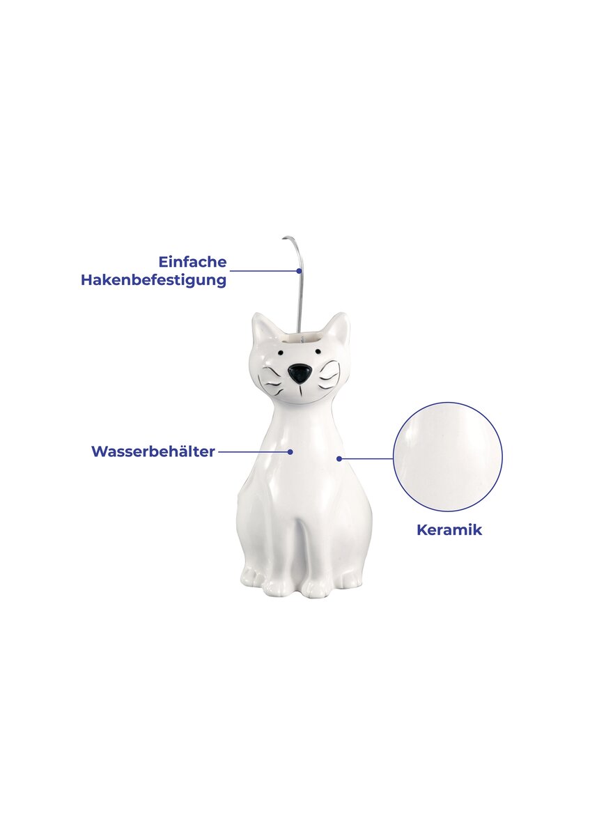 Auf diesem Bild sehen Sie das Produktbild f�r 5 LUFTBEFEUCHTER KATZE 2ER-SET