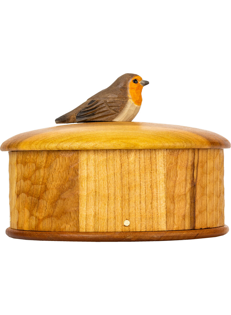 Auf diesem Bild sehen Sie das Produktbild 2 f�r HOLZK�STCHEN ROTKEHLCHEN