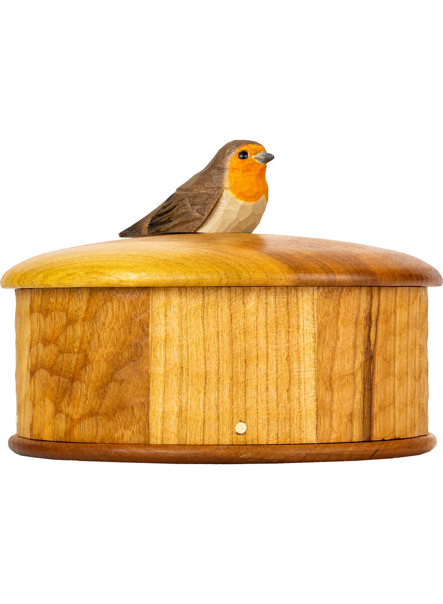 Auf diesem Bild sehen Sie das Produktbild 4 f�r HOLZK�STCHEN ROTKEHLCHEN