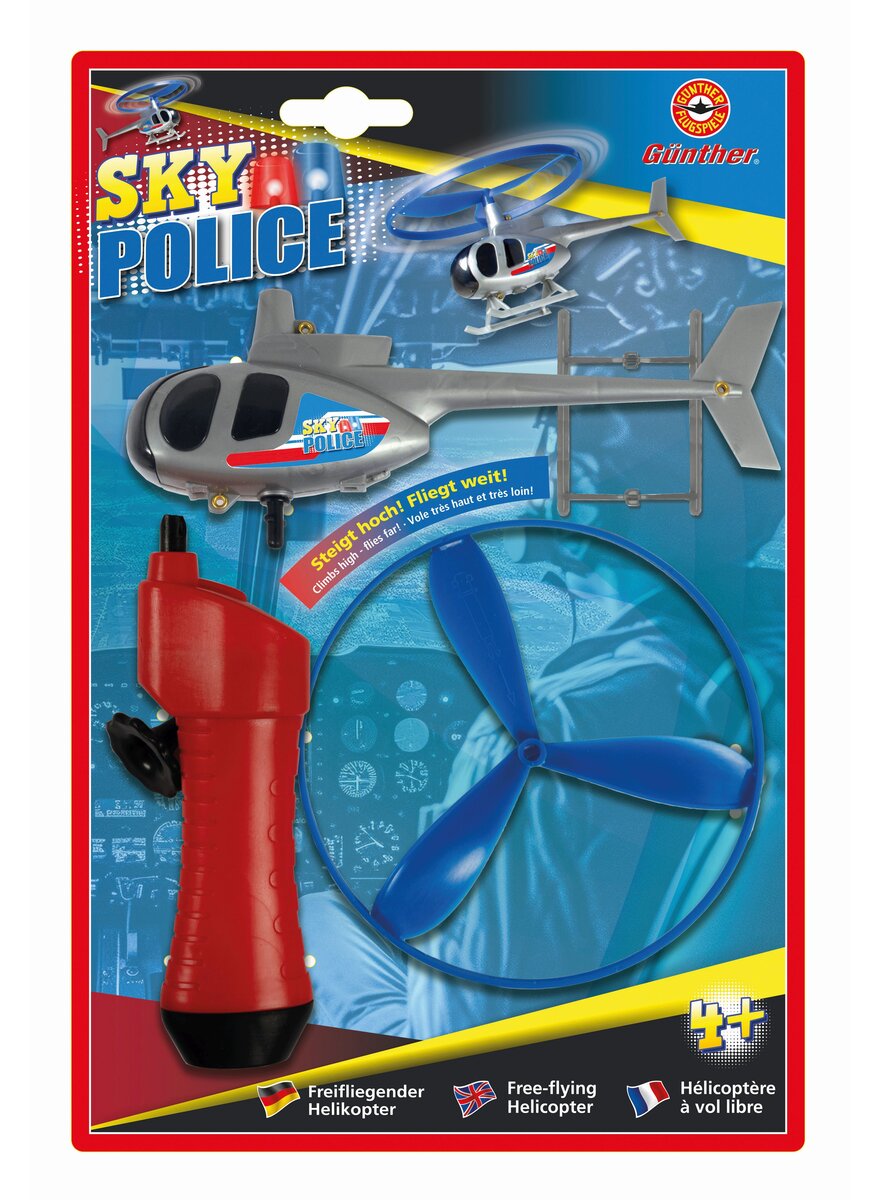 Auf diesem Bild sehen Sie das Produktbild 3 f�r FREIFLIEGENDER HELIKOPTER SKY POLICE