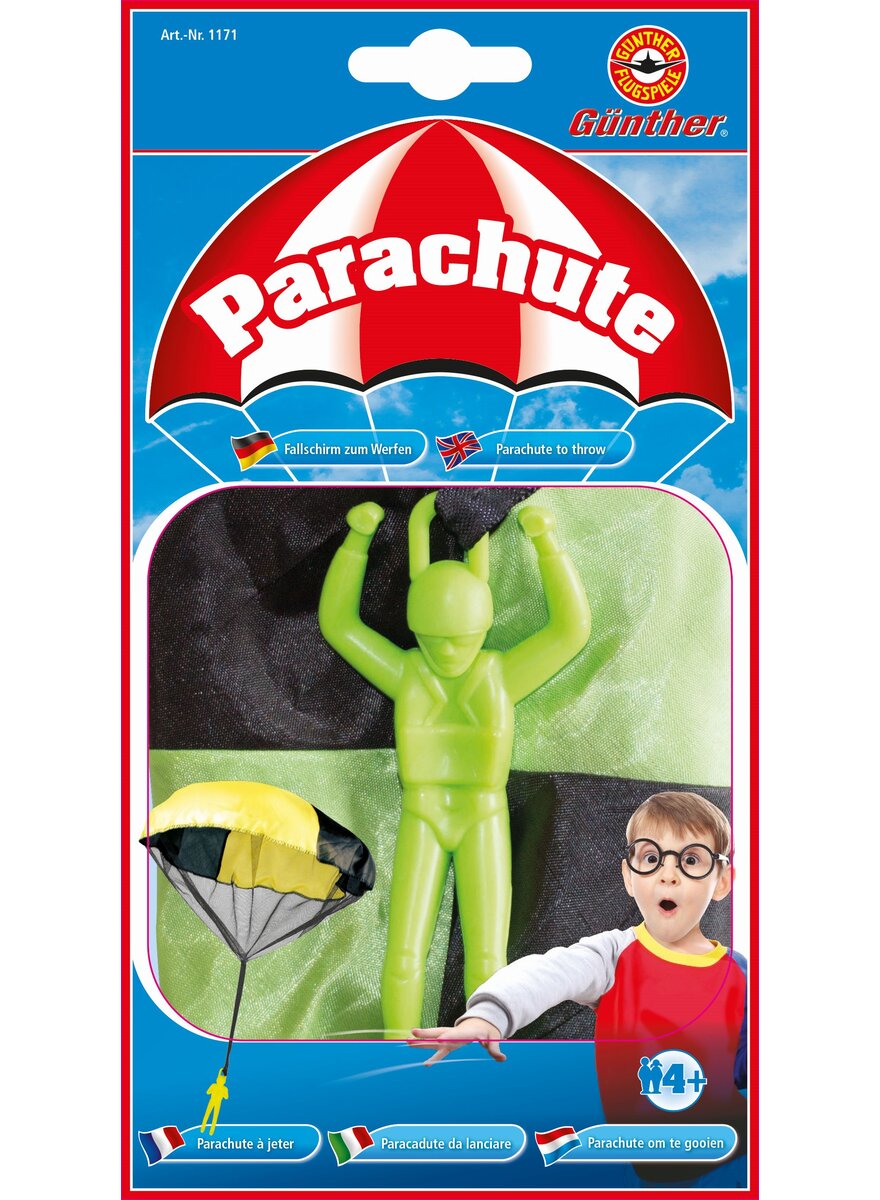 Auf diesem Bild sehen Sie das Produktbild 2 f�r FALLSCHIRMSPRINGER PARACHUTE ZUM WERFEN