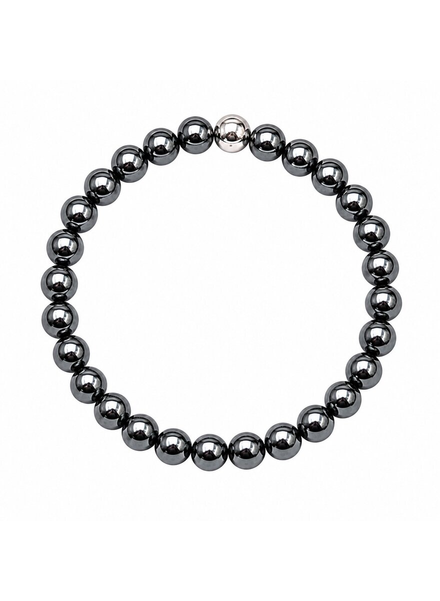Auf diesem Bild sehen Sie das Produktbild 1 f�r ARMBAND H�MATIT KUGELN 8 MM