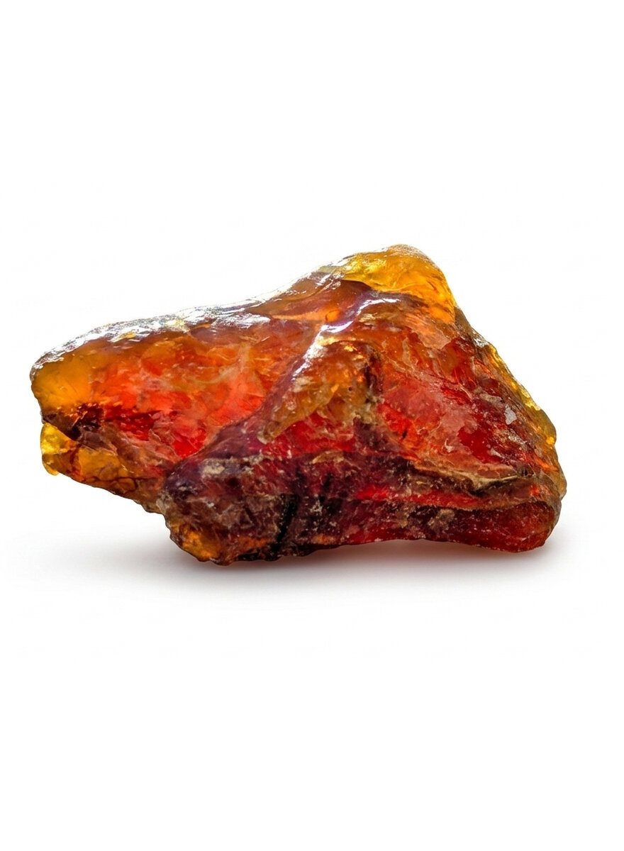 Auf diesem Bild sehen Sie das Produktbild 2 f�r SCHWARZER BERNSTEIN CHERRY AMBER IM ORGANZABEUTEL