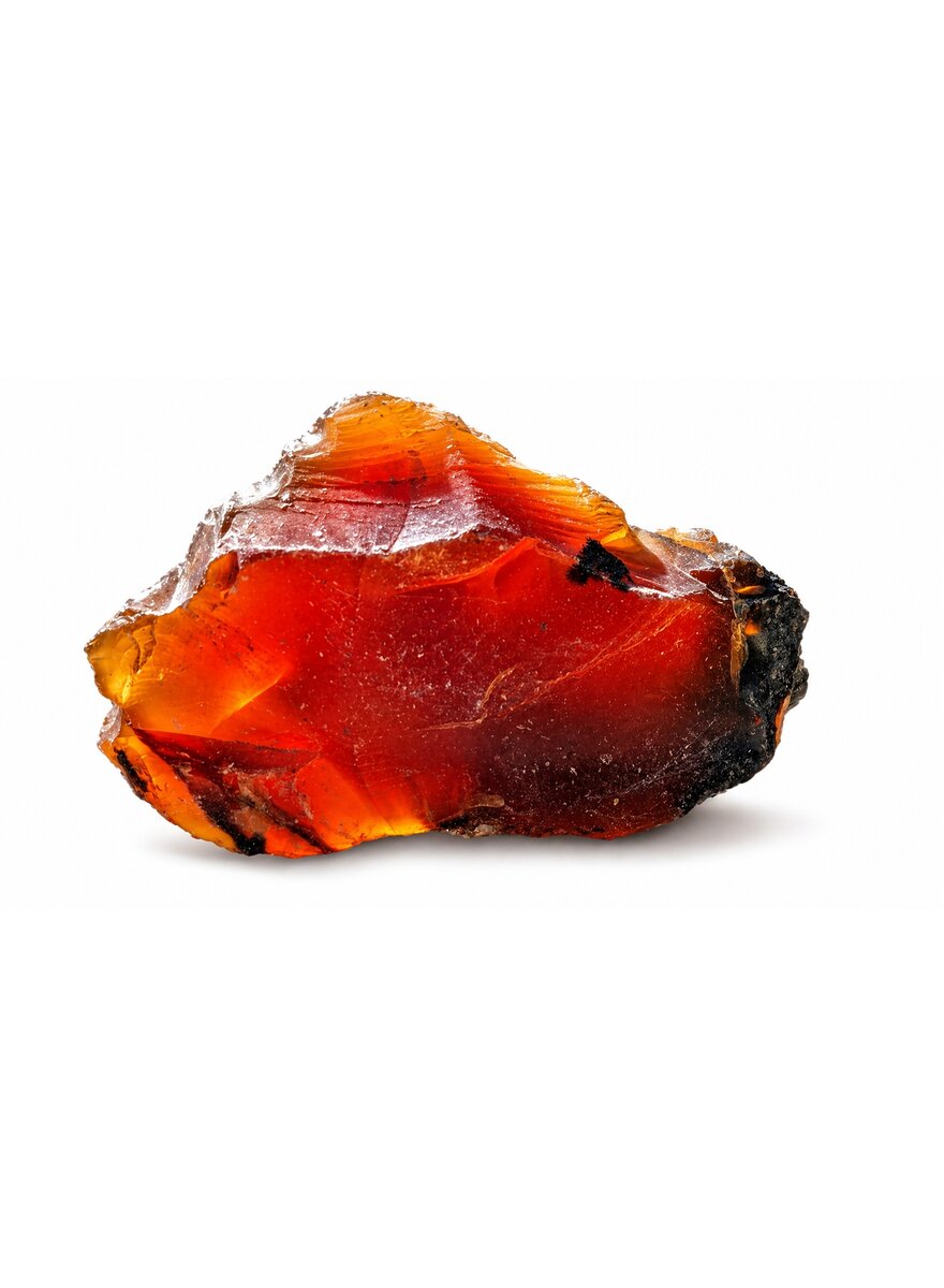 Auf diesem Bild sehen Sie das Produktbild 3 f�r SCHWARZER BERNSTEIN CHERRY AMBER IM ORGANZABEUTEL