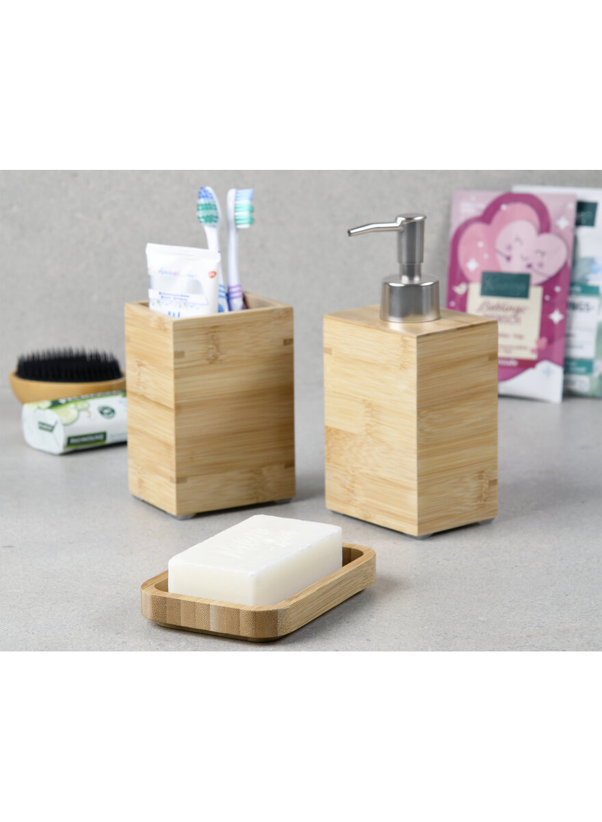 Auf diesem Bild sehen Sie das Produktbild 2 f�r SEIFENSCHALE AUS BAMBUS