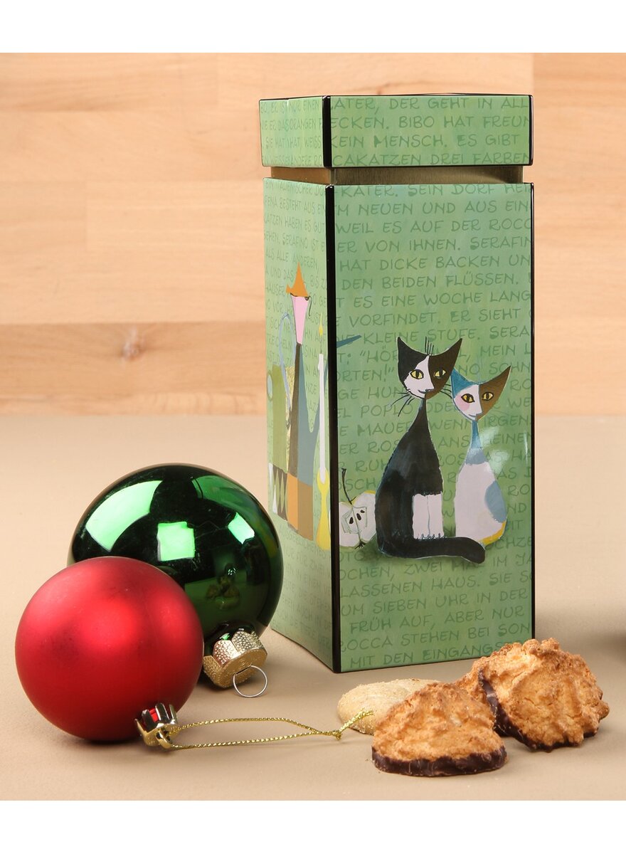Auf diesem Bild sehen Sie das Produktbild f�r 5 BLECHDOSE ROSINA WACHTMEISTER LA STORIA DI SERAFINO