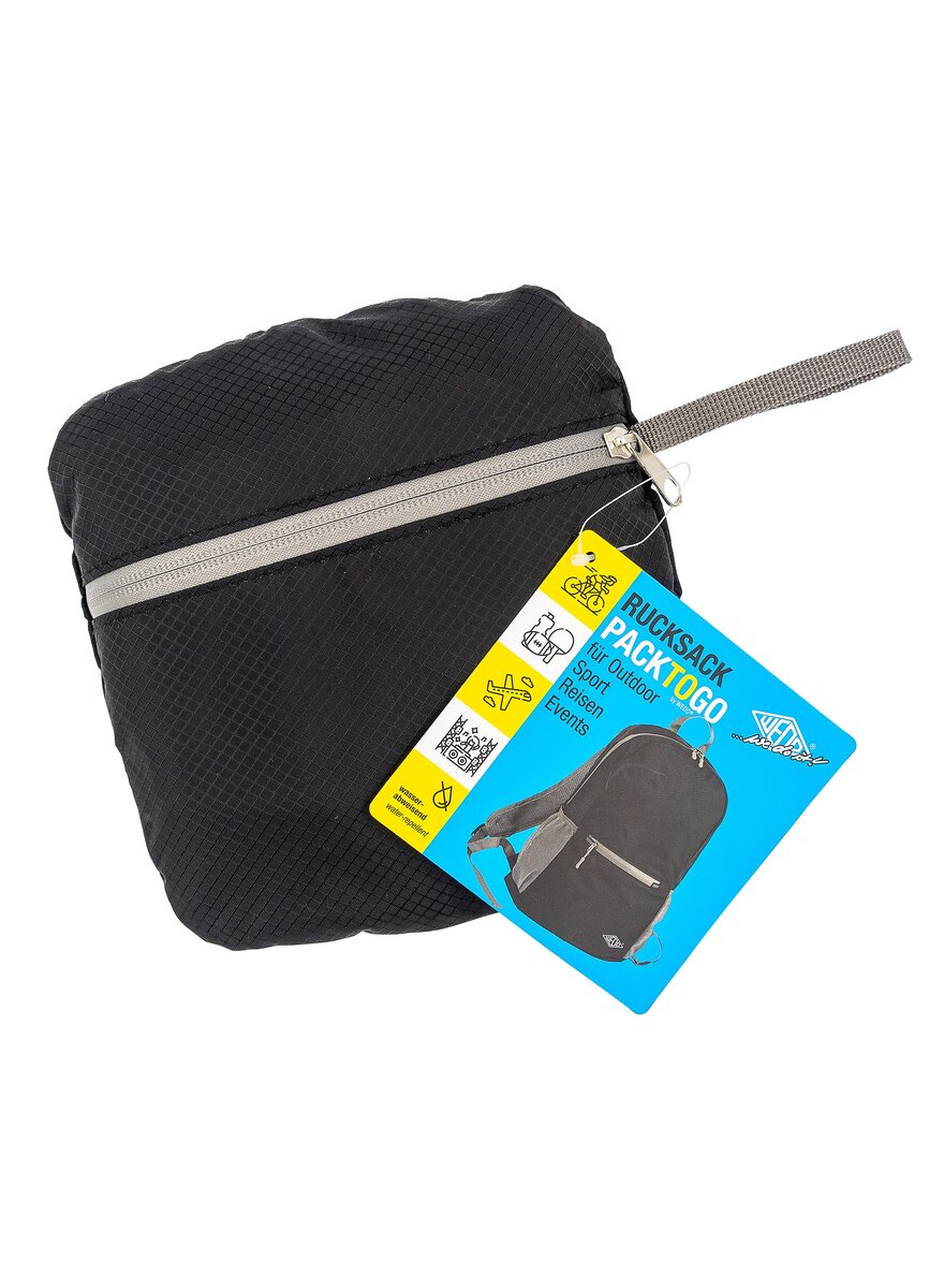 Auf diesem Bild sehen Sie das Produktbild f�r 5 FALT-RUCKSACK PACKTOGO