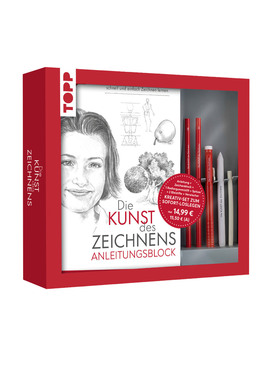 Auf diesem Bild sehen Sie das Produktbild 1 f�r KREATIV SET DIE KUNST DES ZEICHNENS