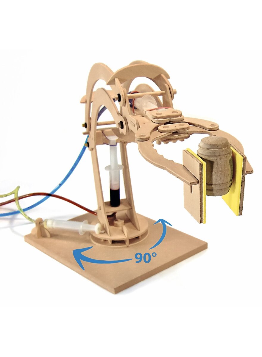 Auf diesem Bild sehen Sie das Produktbild 2 f�r BAUSATZ ROBOTERARM HYDRAULIC