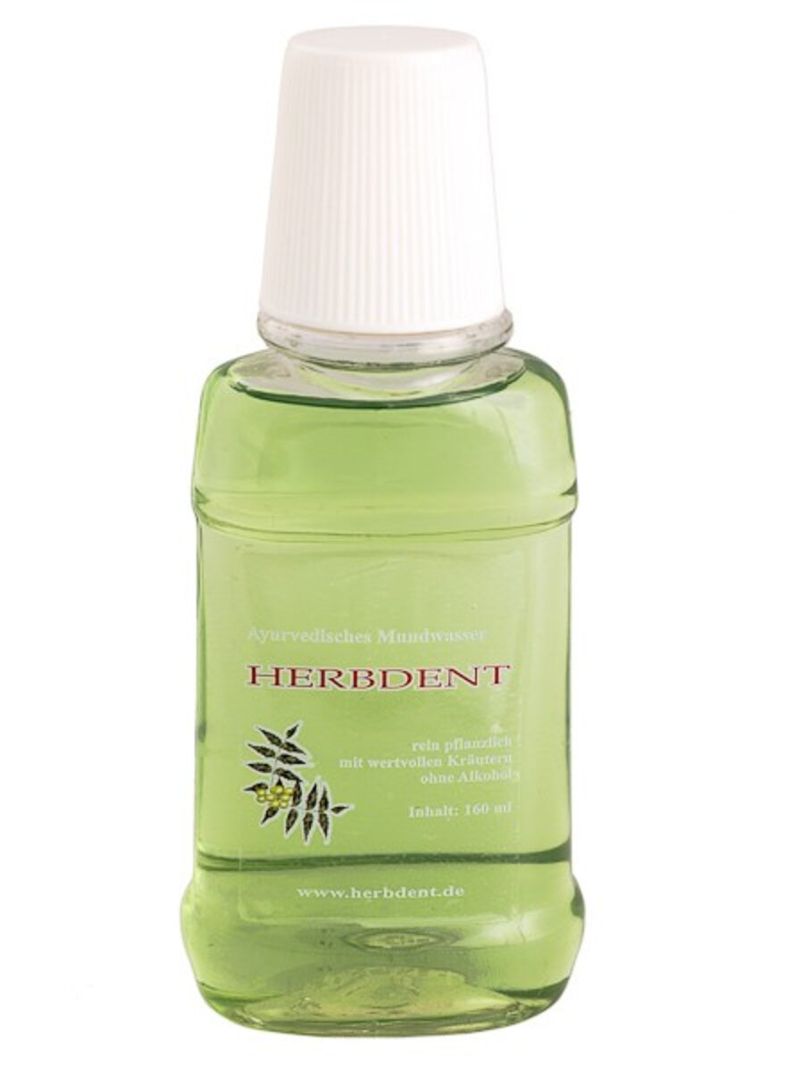 Auf diesem Bild sehen Sie das Produktbild 1 f�r AYURVEDISCHES MUNDWASSER 160 ML FLASCHE
