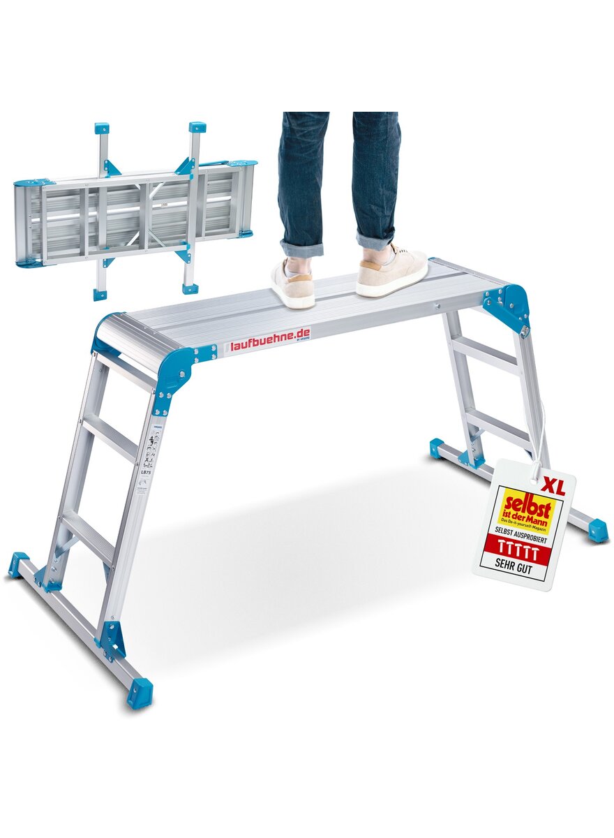 Auf diesem Bild sehen Sie das Produktbild 2 f�r ARBEITSPLATTFORM LAUFB�HNE XL