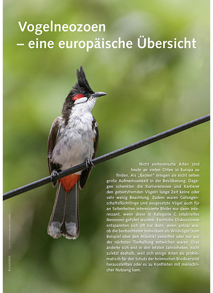 VOGELNEOZOEN -EINE EUROPISCHE BERSICHT