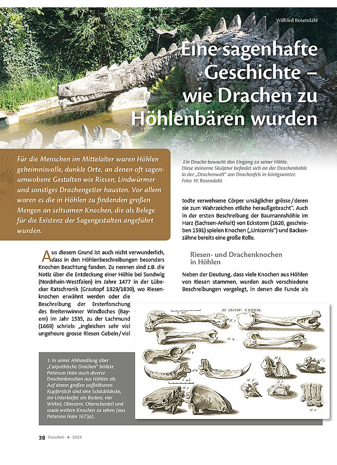 EINE SAGENHAFTE GESCHICHTE - WIE DRACHEN ZU HHLENBREN WURDEN