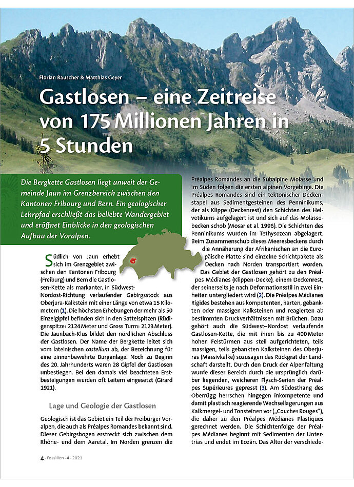 GASTLOSEN - EINE ZEITREISE VON 175 MILLIONEN JAHREN IN 5 STUNDEN