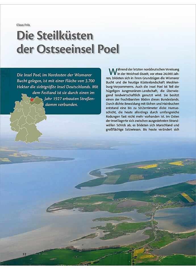 Auf diesem Bild sehen Sie das Produktbild 1 fr DIE STEILKSTEN DER OSTSEEINSEL POEL