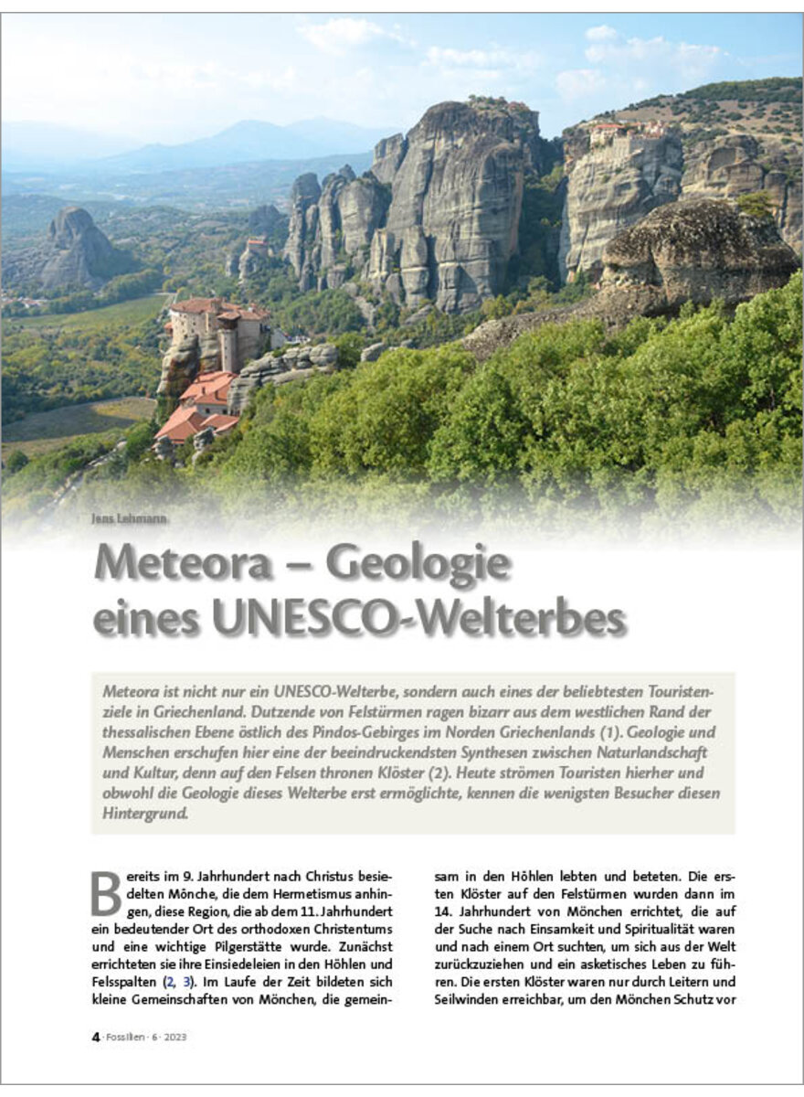 METEORA - GEOLOGIE EINES UNESCO-WELTERBES
