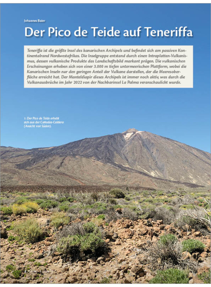 DER PICO DE TEIDE AUF TENERIFFA