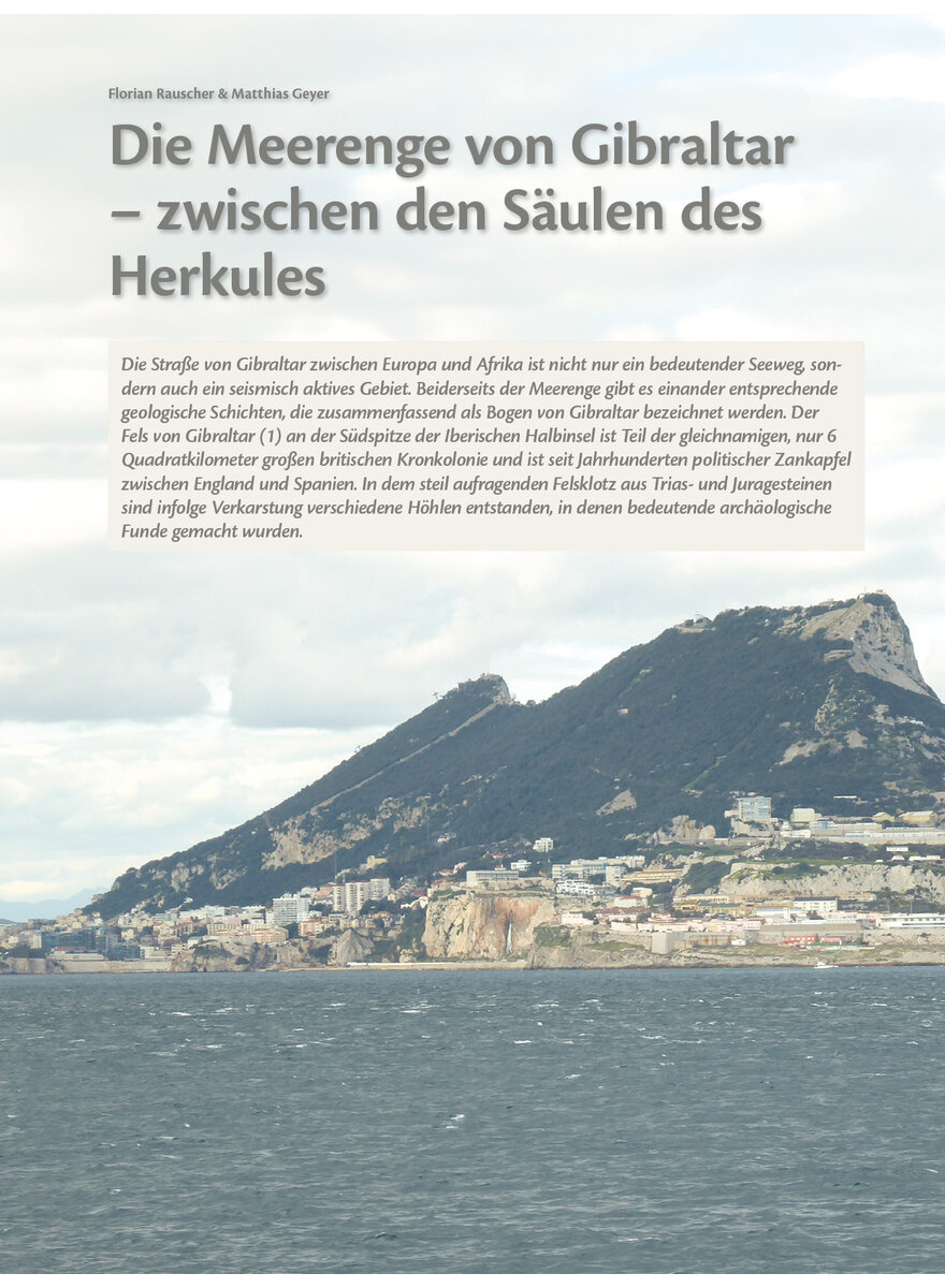 Auf diesem Bild sehen Sie das Produktbild 1 fr DIE MEERENGE VON GIBRALTAR - ZWISCHEN DEN SULEN DES HERKULES
