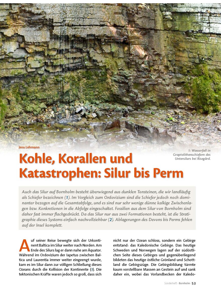 Auf diesem Bild sehen Sie das Produktbild 1 fr KOHLE, KORALLEN UND KATAS- TROPHEN: SILUR BIS PERM