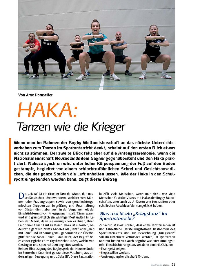 HAKA: TANZEN WIE DIE KRIEGER