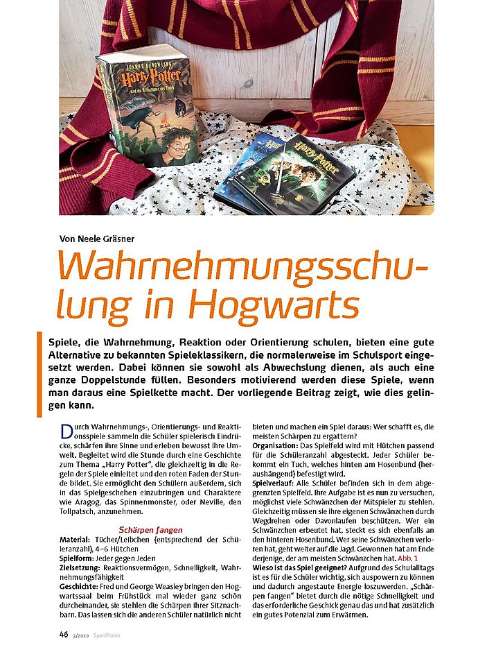 WAHRNEMUNGSSCHULUNG IN HOGWARTS