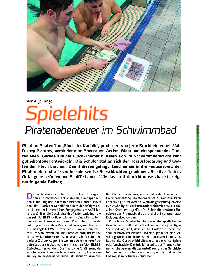 SPIELEHITS PIRATENABENTEUER IM SCHWIMMBAD