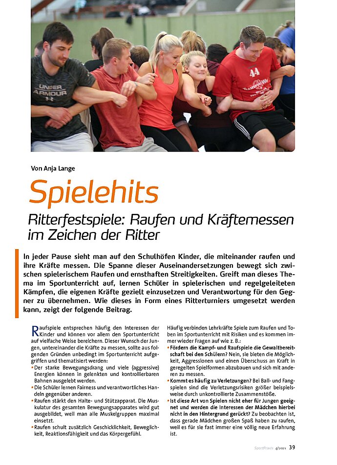 SPIELEHITS RITTERFESTSPIELE RAUFEN UND KRFTEMESSEN