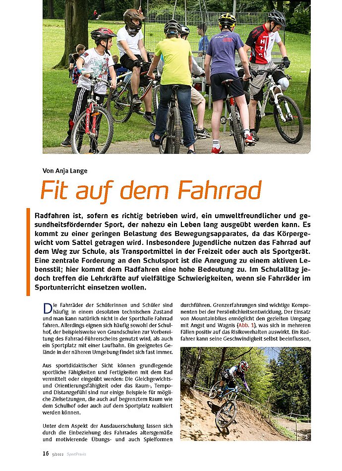 FIT AUF DEM FAHRRAD