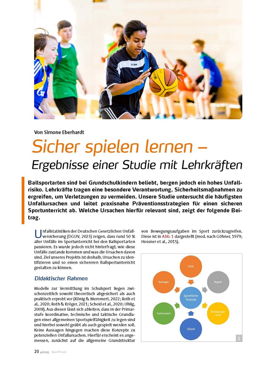 Auf diesem Bild sehen Sie das Produktbild 1 fr SICHER SPIELEN LERNEN - ERGEBNISSE EINER STUDIE MIT LEHRKRFTEN