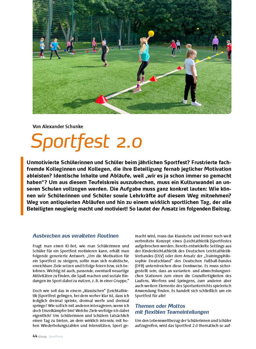 Auf diesem Bild sehen Sie das Produktbild 1 fr SPORTFEST 2.0