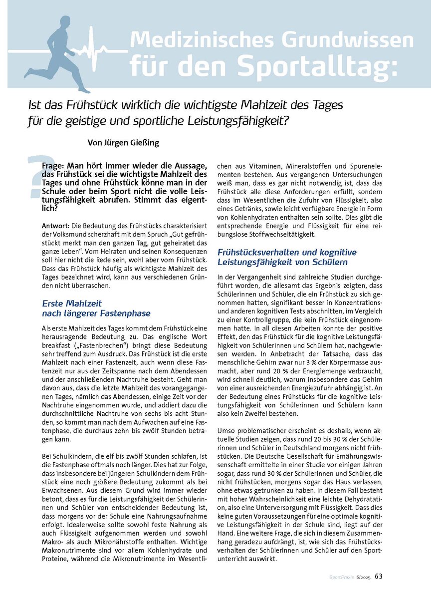 Auf diesem Bild sehen Sie das Produktbild 1 fr MEDIZINISCHES GRUNDWISSEN: IST DAS FRHSTCK WIRKLICH DIE WICHTIGSTE MAHLZEIT...